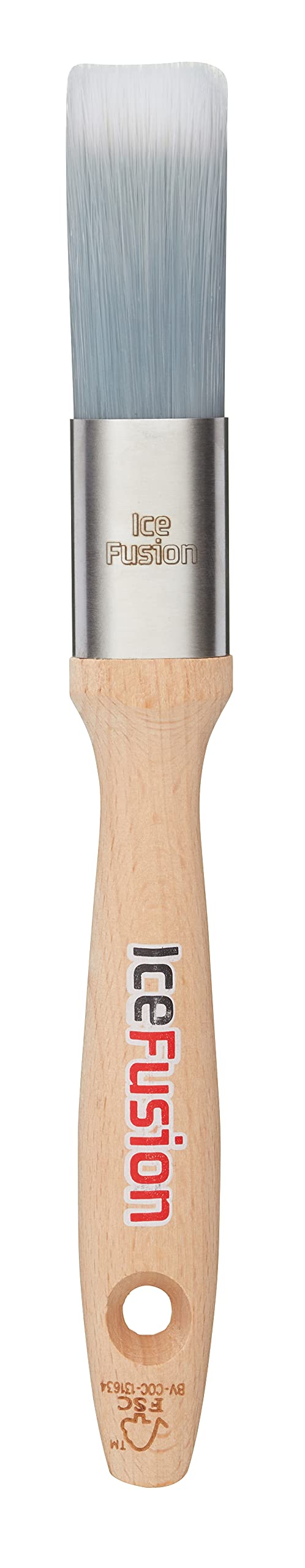 ProDec Advance1 inch Ice Fusion Trade Professional Synthetic Paint Brush for an Ultra-Smooth Finish Painting with Emulsion, Gloss and Satin Paints on Walls, Ceilings, Wood and Metal, 1" 25mm