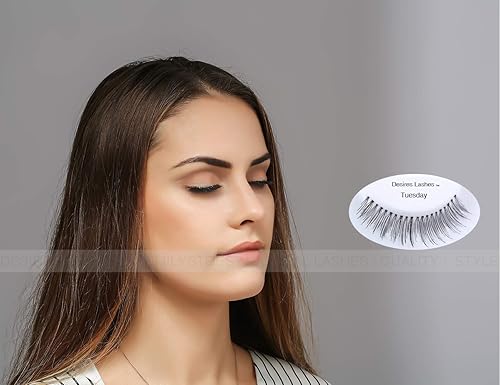 Miniatura 2 de DESIRES LASHES By EMILYSTORES Pestañas de tira natural multipack 5 pares por kits 02 martes