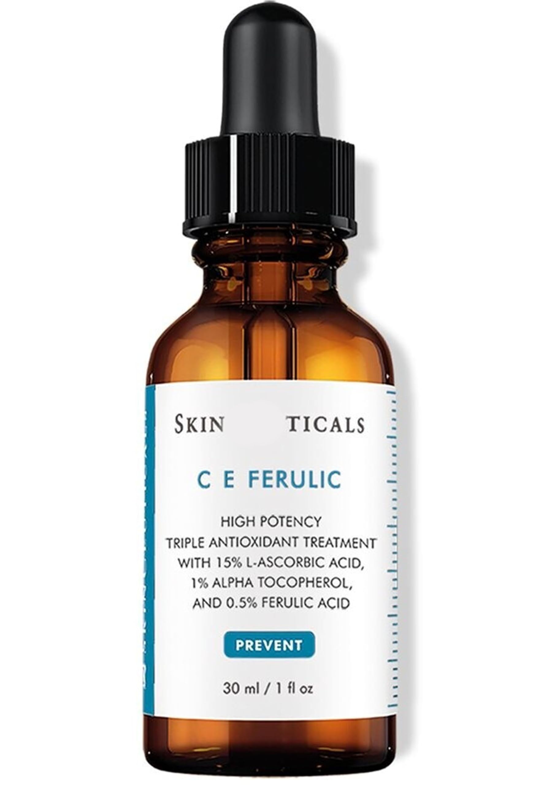 Skinticals C E Ferulic Gesichtsserum - hochwirksames, dreifach antioxidatives Vitamin C E Serum Original 30 ml