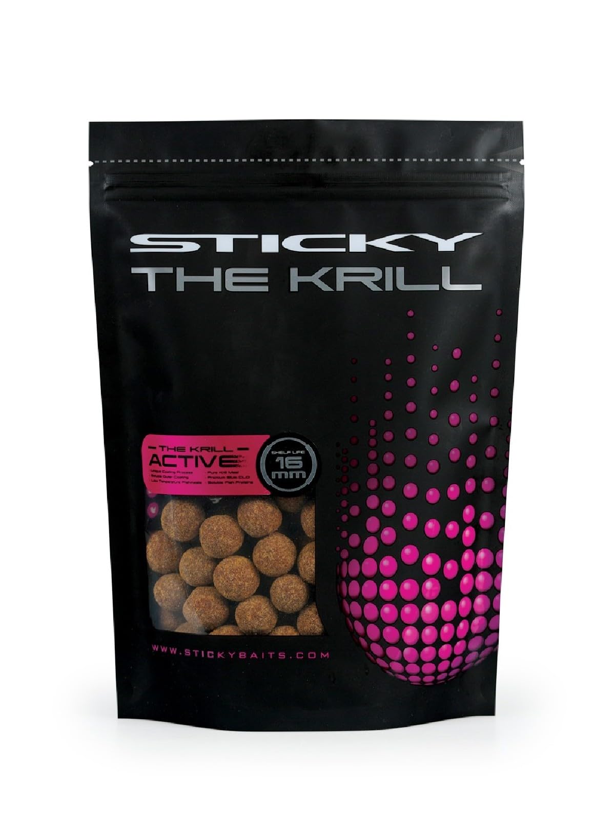 STICKY BAITS The Krill Active Shelf Life 1kg Bags 20mm
