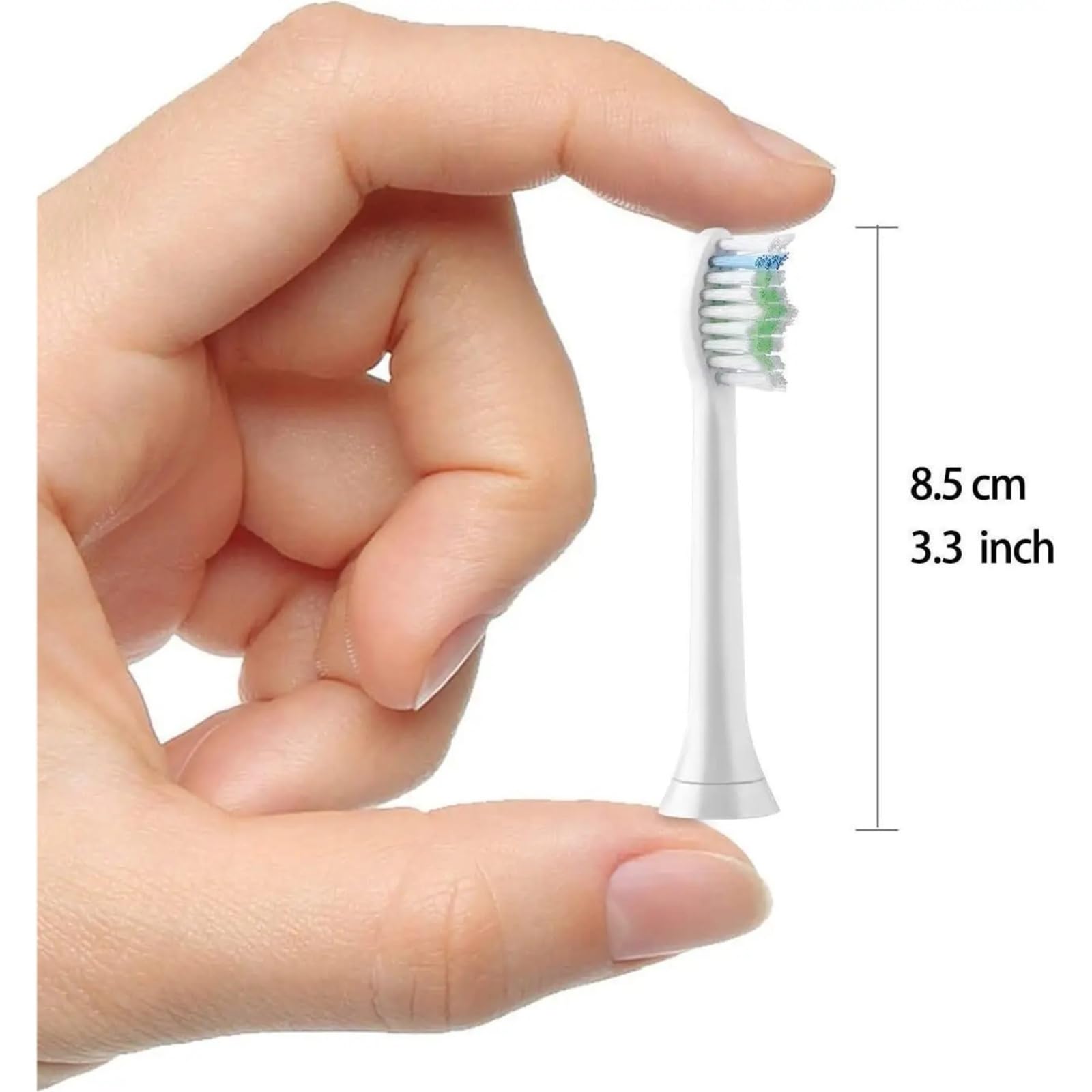 Cabezales de repuesto for cepillos dientes for modelos universales(16pcs Black)