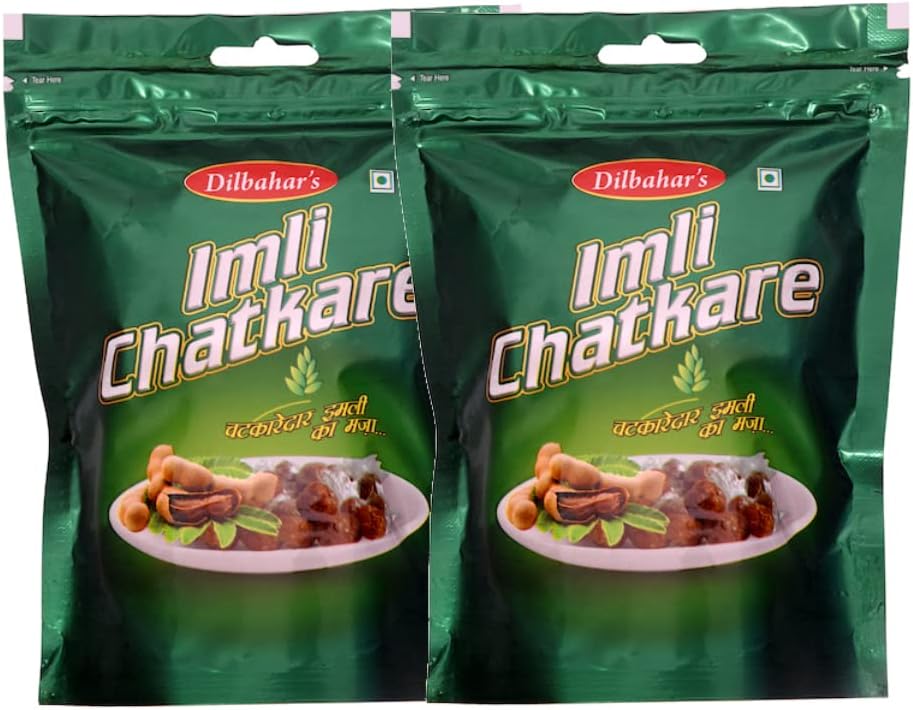 - Imli Candy | Khatti Meethi Imly | Tangy | Chatpati Imli Candy | Digestive Pachak Mouth Freshener | Imli Chatkare - 200G Pack of 2