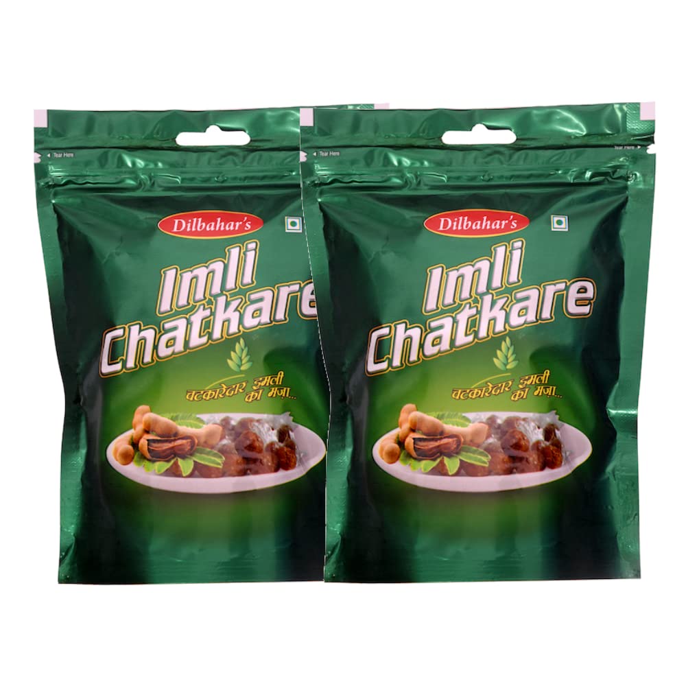 - Imli Candy | Khatti Meethi Imly | Tangy | Chatpati Imli Candy | Digestive Pachak Mouth Freshener | Imli Chatkare - 200G Pack of 2