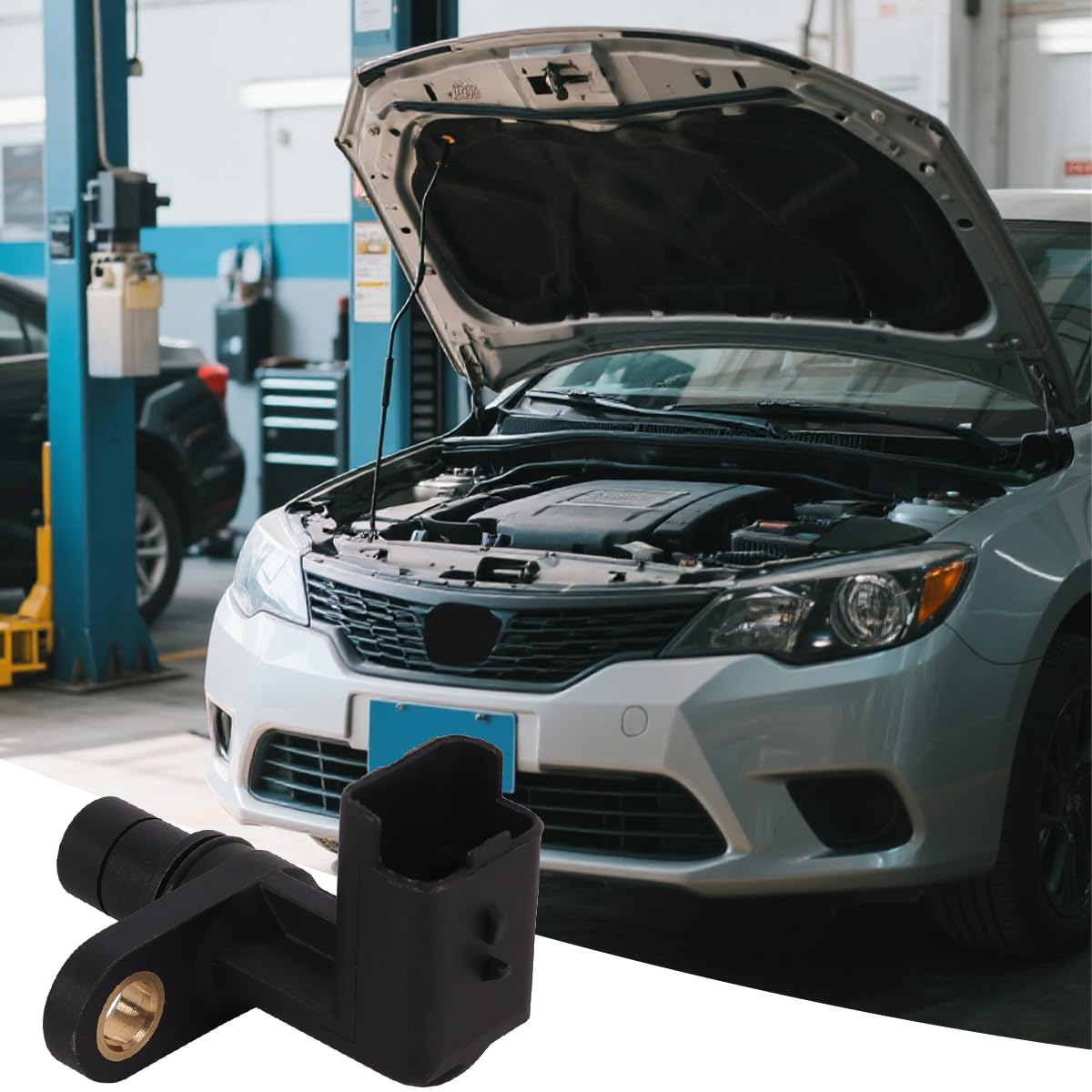 2 capteurs de position d'arbre à cames pour moteur de voiture 0232103064 13627588095 compatibles avec Mini Cooper 2007-2015, Countryman 2011-2016, Paceman 2013-2016