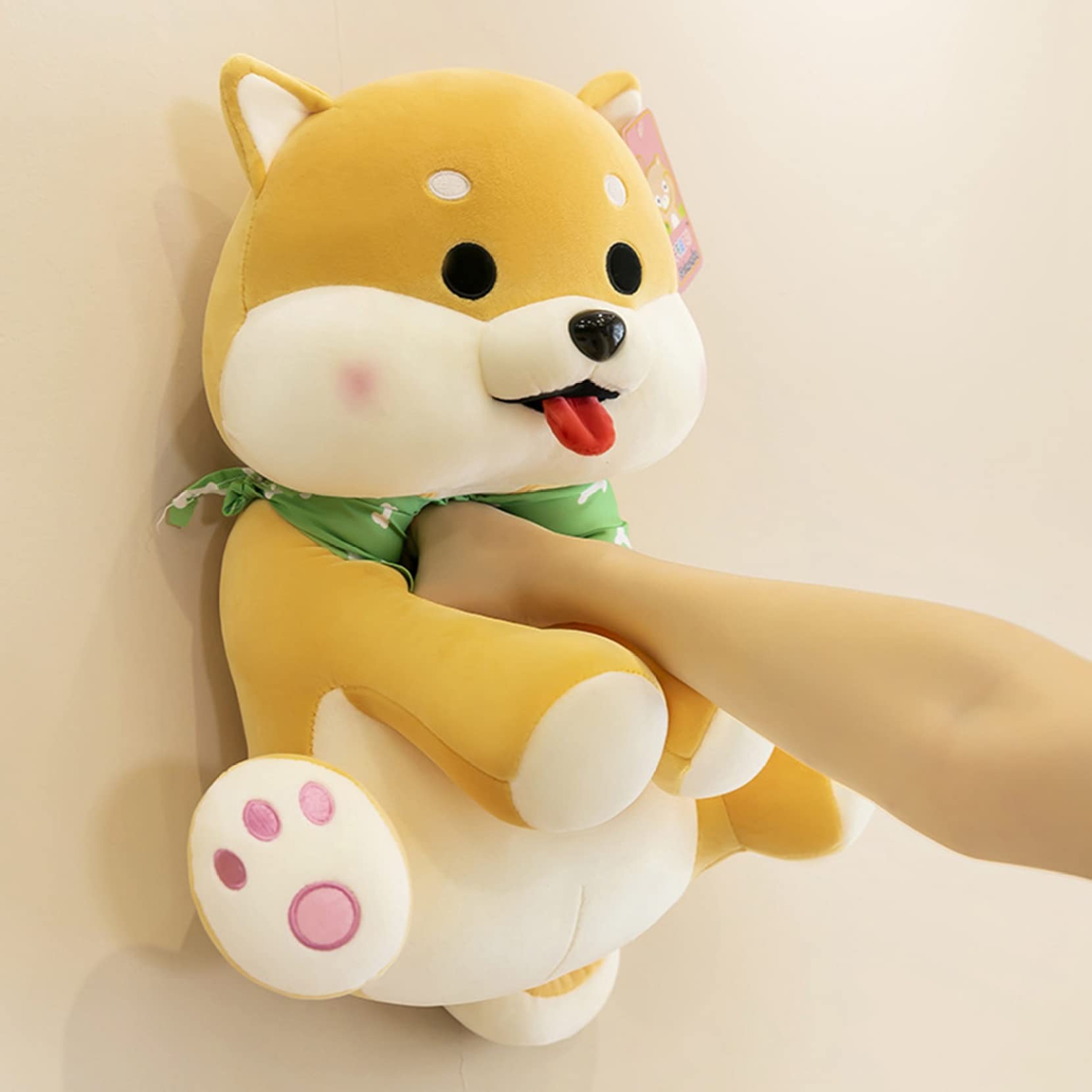 柴犬 ぬいぐるみ スカーフ付き 柴犬 ぬいぐるみ スカーフ付き