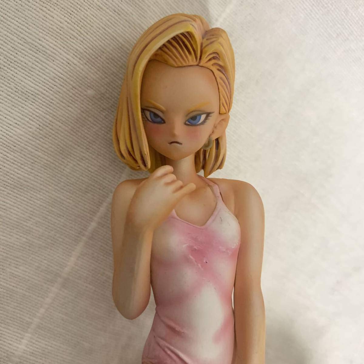 ドラゴンボール 人造人間 18号 フィギュア リペイント 改造品