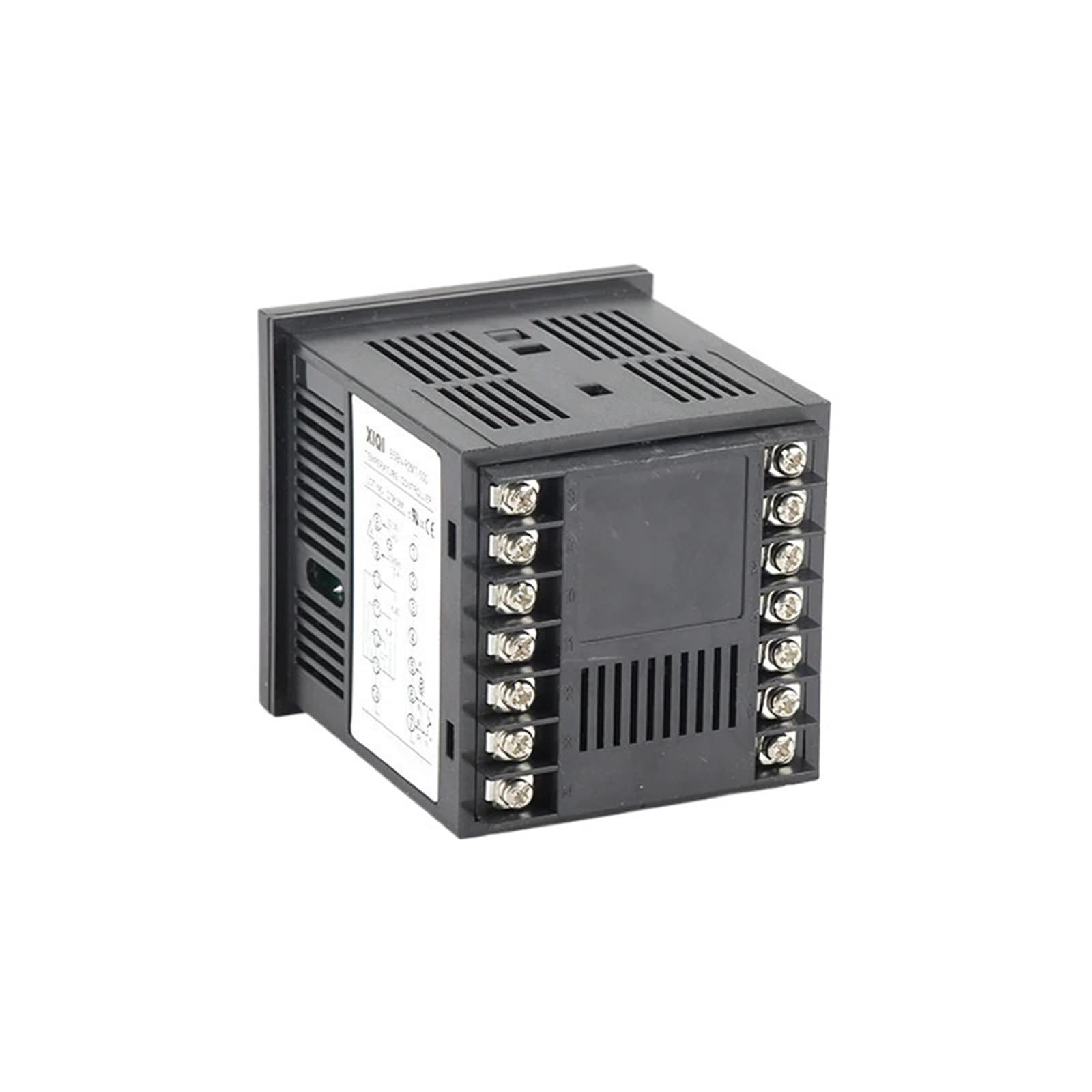 Controlador de temperatura inteligente digital RS485 de 72 x 72 mm, RTD TC de 0 a 800 °C, entrada de 4-20 mA, salida de voltaje de 1-5 V. Incluye entrada RS485 y salida de voltaje de 1-5 V.