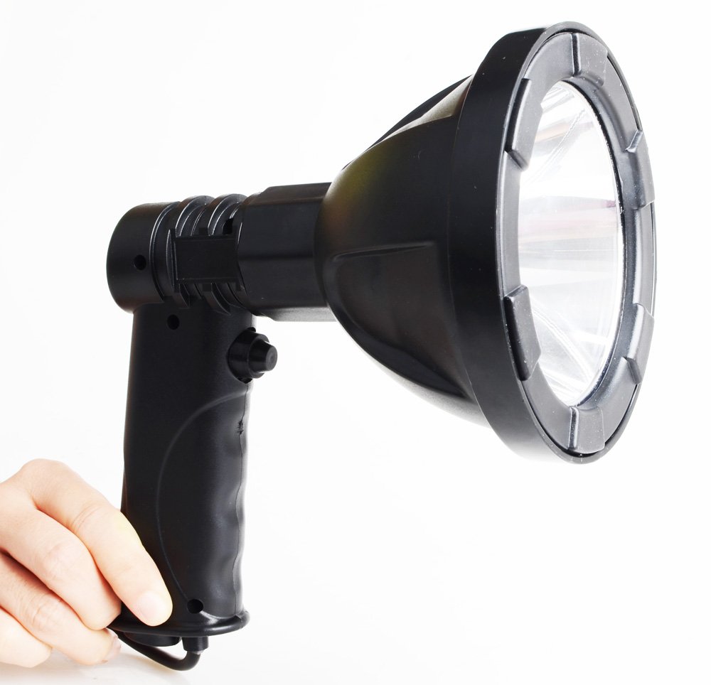 OMGCAR 1PCS 10W Cree T6 Led SpotLight Handheld Search Light Replace Hid 55W Hunting Camping