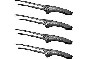 4-Pack Self-Standing Korean and Japanese BBQ Tongs
