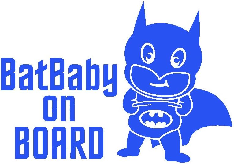 Bat Baby on Board Vinyl Decal Sticker (Car, Window