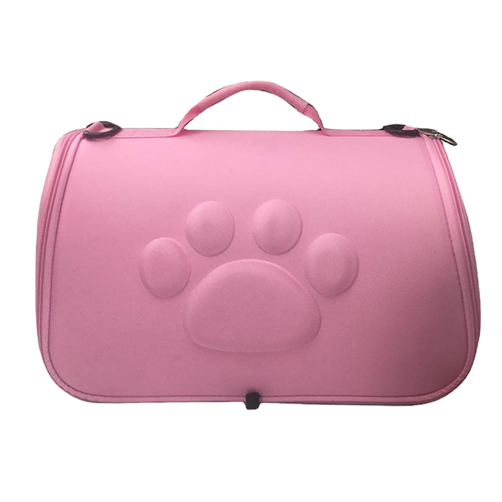 Sac de transport pour animaux EVA rose - Cage portable chat et chien 16,5x10,2 pouces