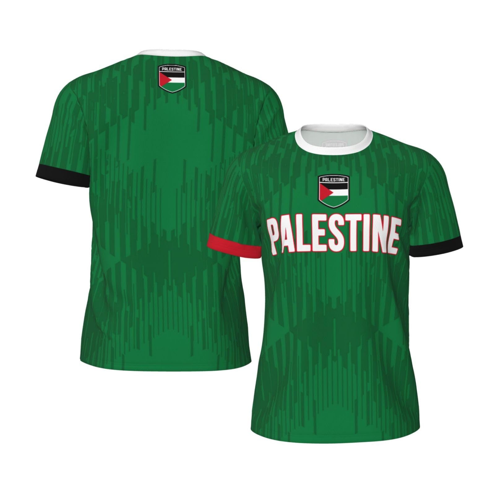 Djngn Unisex As Pic Palestine (5) Sports Jersey Mesh T-Shirt 3D Print For Running Cycling Soccer Fans Fitness Shirts