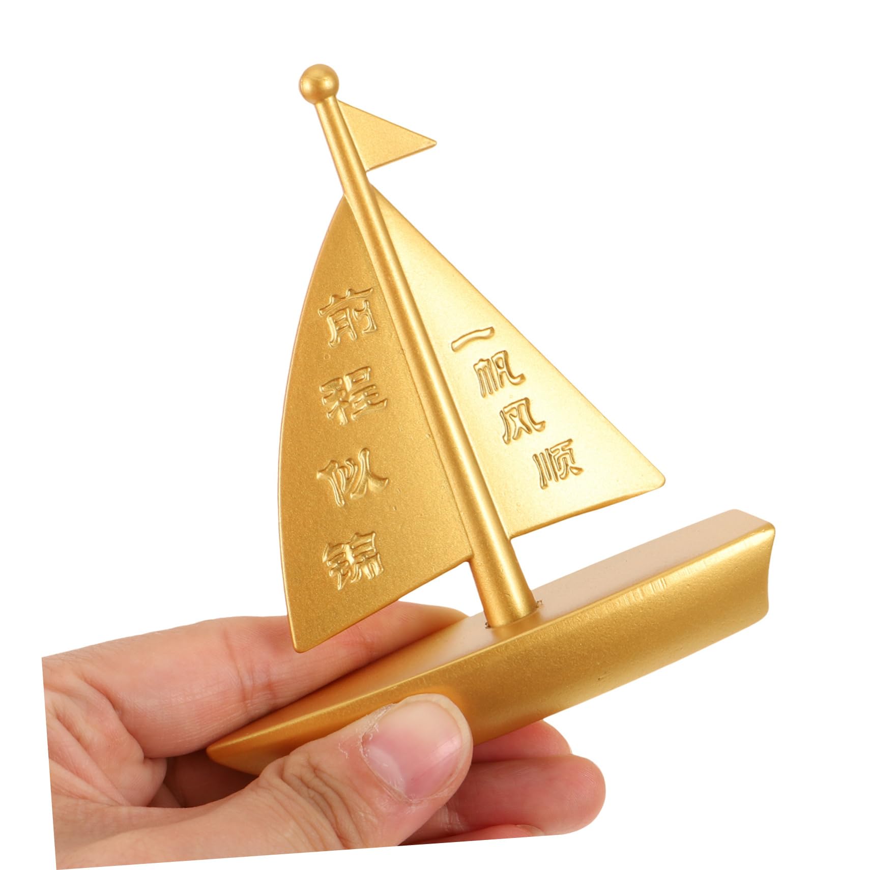 Modellino Barca In Legno Naturale Cabilock - Decorazione Da Scrivania Per Casa E Ufficio, Design Artigianale Non Finito - Foto 8