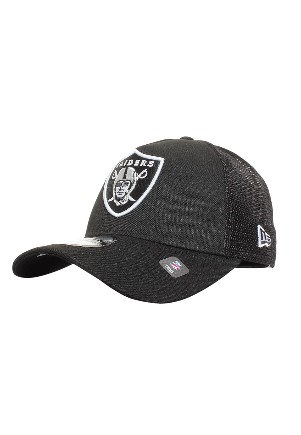 New Era 9Forty Snapback Trucker Cap - Las Vegas Raiders Black