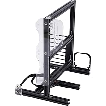 11.8x9.7x14in Open Air PC Case,PC Test Bench PC Case with 7 PCI Expansion Slots,ATX Open Frame Computer Case for Internet Cafes,Living Rooms,Study Rooms,Hotels,Offices