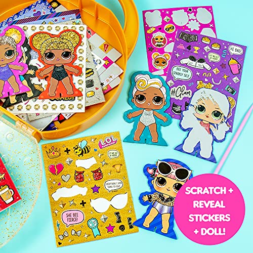 L.o.l. Surprise! Fashion Dolls Carry By Horizon Group Usa. Create, Play & Store,Diy Activity Kit.recreate Looks For 5 Paper Dolls,Repositionable Stickers.scratch Art Stickers, Storage Case & More. #TOP3
