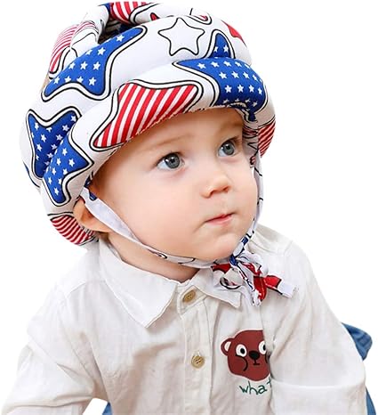 IPENNY Baby,Clothing,Baby Boys 0-24m,Accessories,Hats & Caps Toddler Baby Safety Hat Infant Crawling Helmet Anti-Collision Protective Hat Adjustable Headguard Hat for Baby Boys Girls Learn to Walk