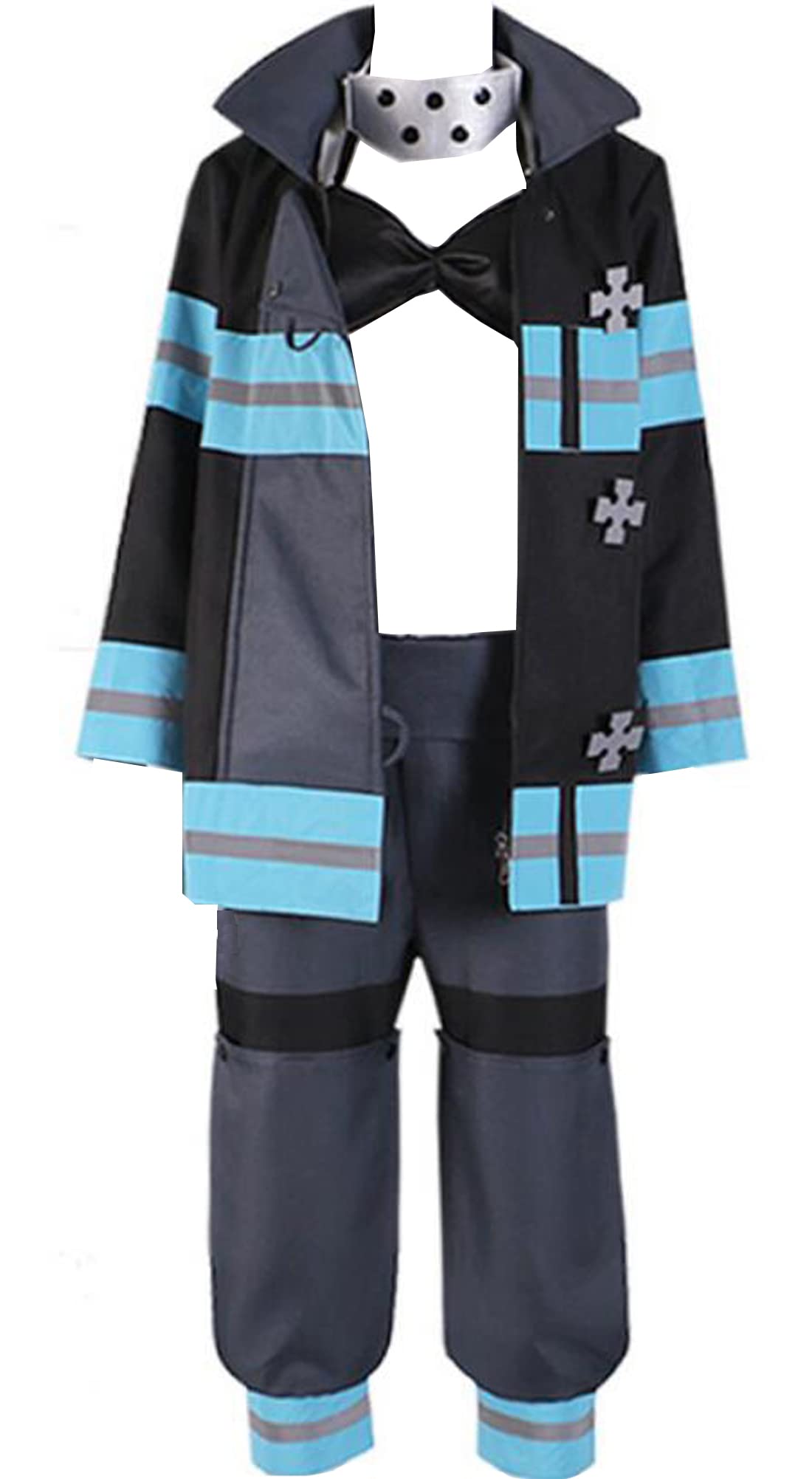 NsokingAnime Womens Costume Cosplay Uniform Cloak Suit Bra Uniform Suit Halloween Set