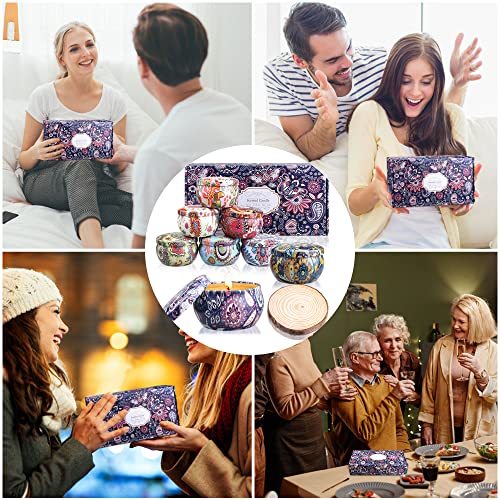 Candle Gifts for Women: Scented Candles Gift Basket for Mom Sister Friend Unique Happy Birthday Aromatherapy Candles Set Gift Ideas - 8 Pack Candles Natural Organic Soy for Birthday Gift - Image 7