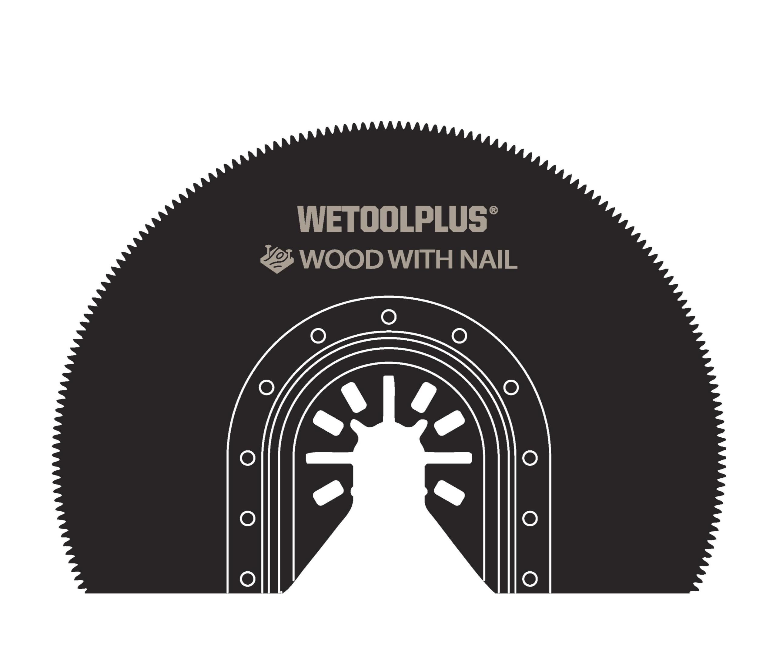Kit de cuchillas oscilantes multiherramienta con funda, 10 piezas, compatible con Dewalt DWA4216 (kit de cuchillas, DWA4216)