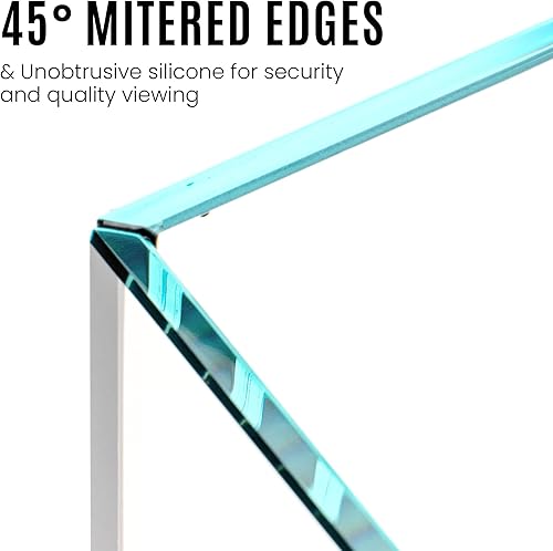 Miniatura 14 de Ultum Nature Systems - Acuario sin marcos ultratransparente, cristal con poco hierro, bordes con corte a inglete a 45º, grosor de 13/64 a 15/32