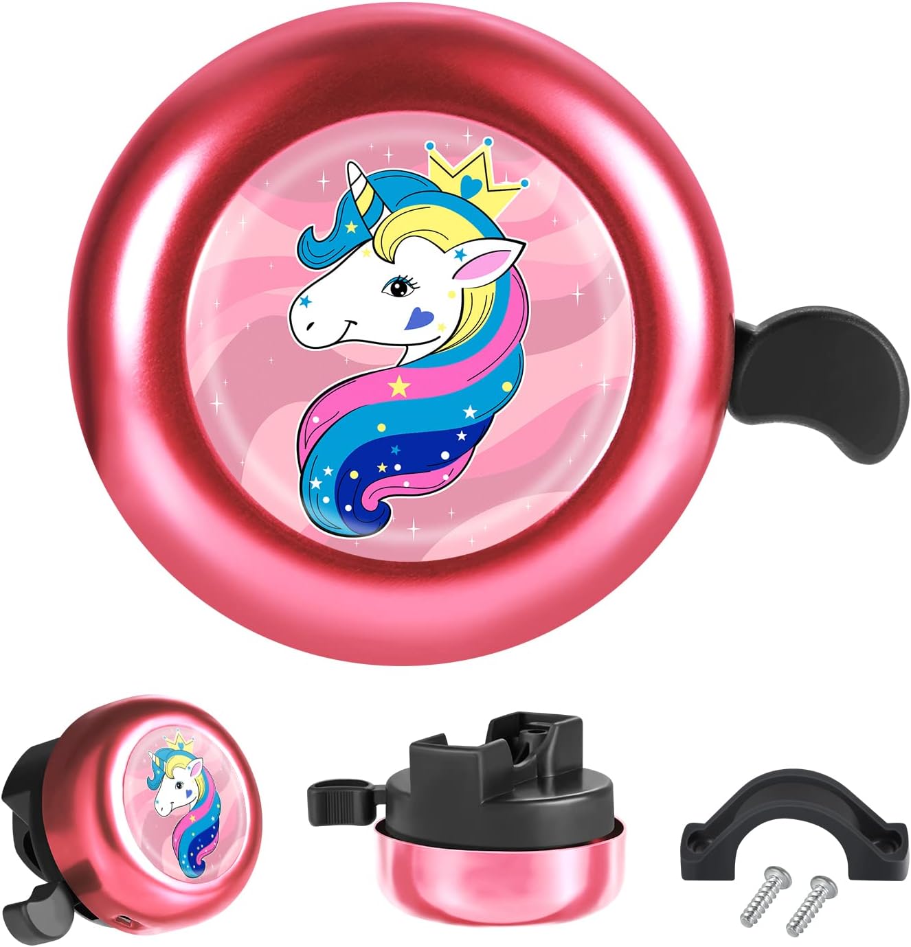Akkya Bike Bicycle Bell Horn for Kids Adults Unicorn