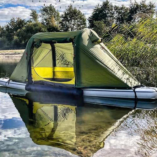 Carpa Inflable para Techo de Auto para Camping Fácil Montaje