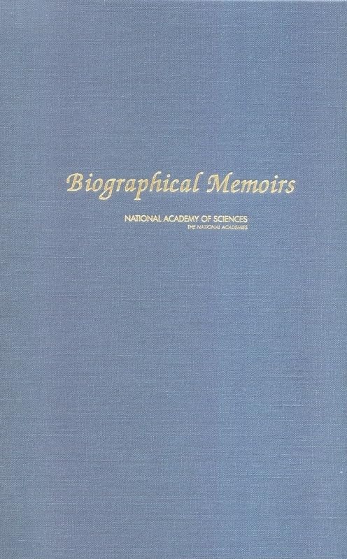 Buy Biographical Memoirs: Volume 88 (National Academy of Sciences) — BookShops.in