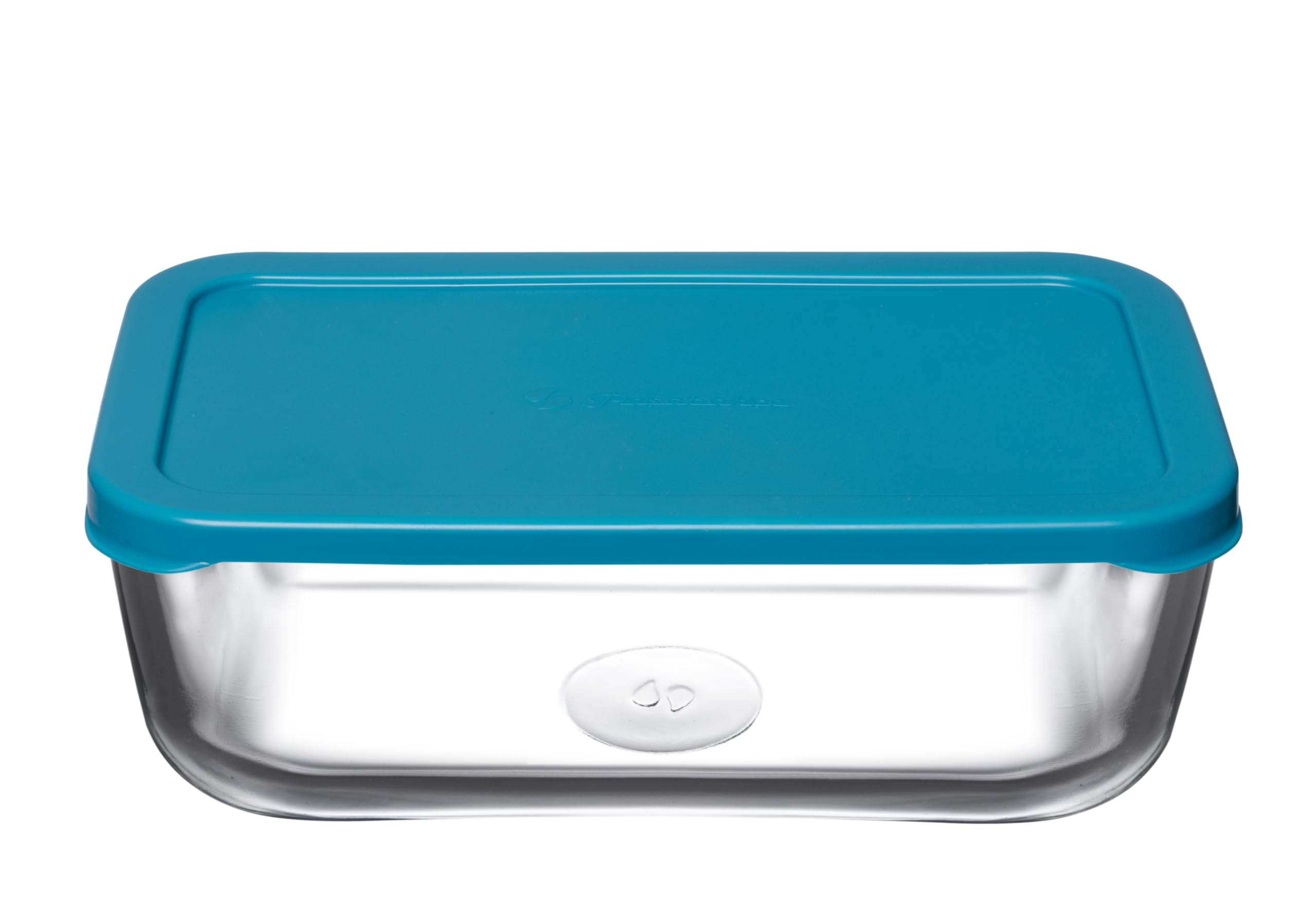 Paşabahçe SNOW BOX SAKLAMA KABI 1225 CC TEKLİ PLASTİK TURKUAZ KAPAKLI