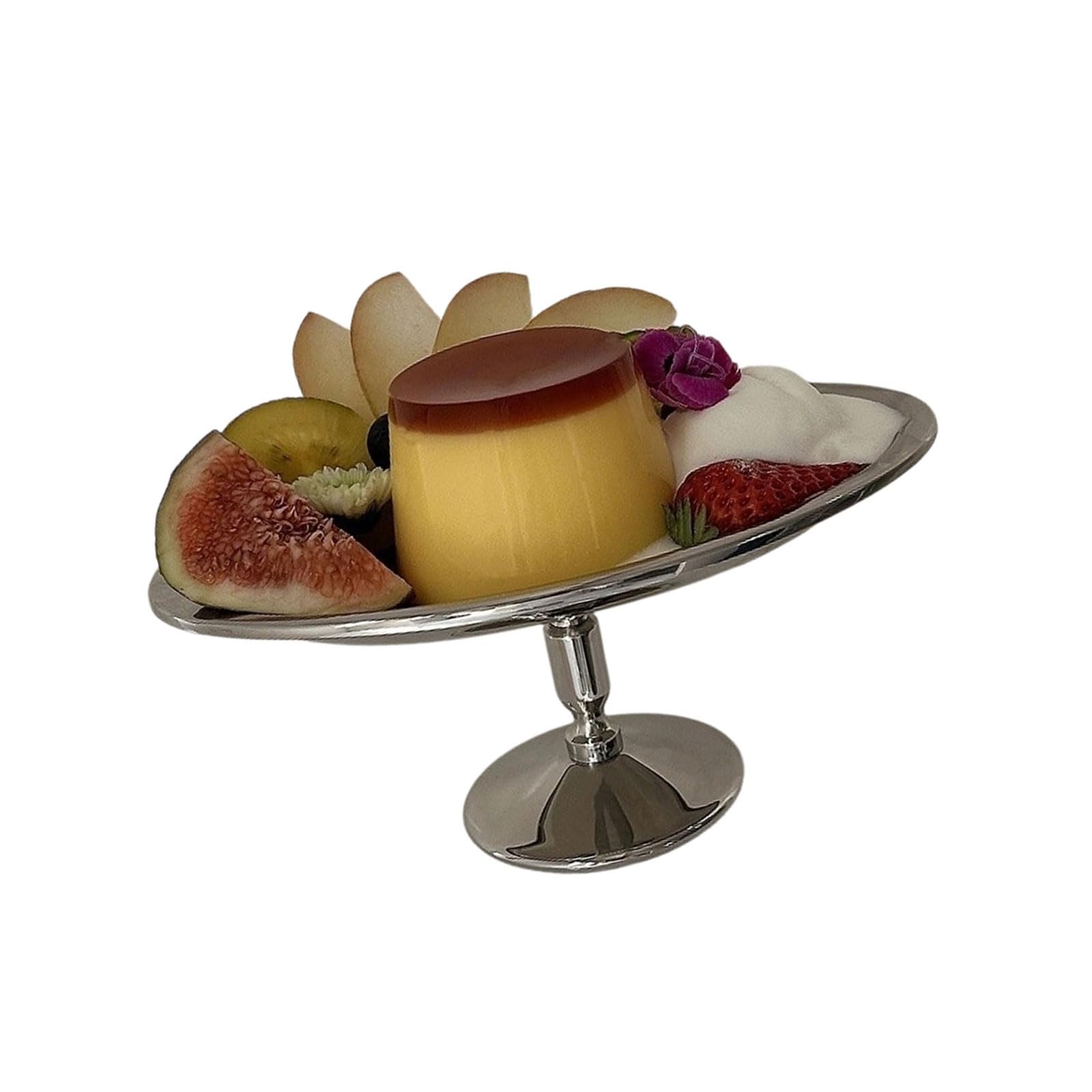Nucelit Easy to Clean Stainless Steel Dessert Cup Multipurpose Salad Goblet for Parties Picnics and Outdoor Event Multipurpose Dessert Bowl
