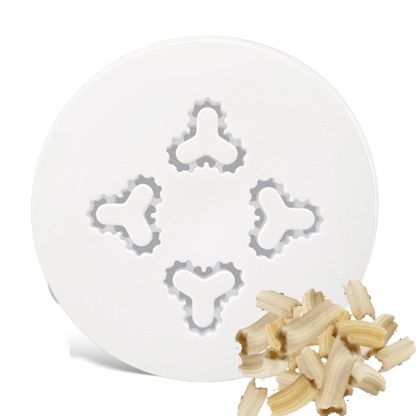 MY PASTA Trigatelli Accessories for Pasta Machine Pasta Disc Compatible with Avance Pasta Disc for Homemade Pasta