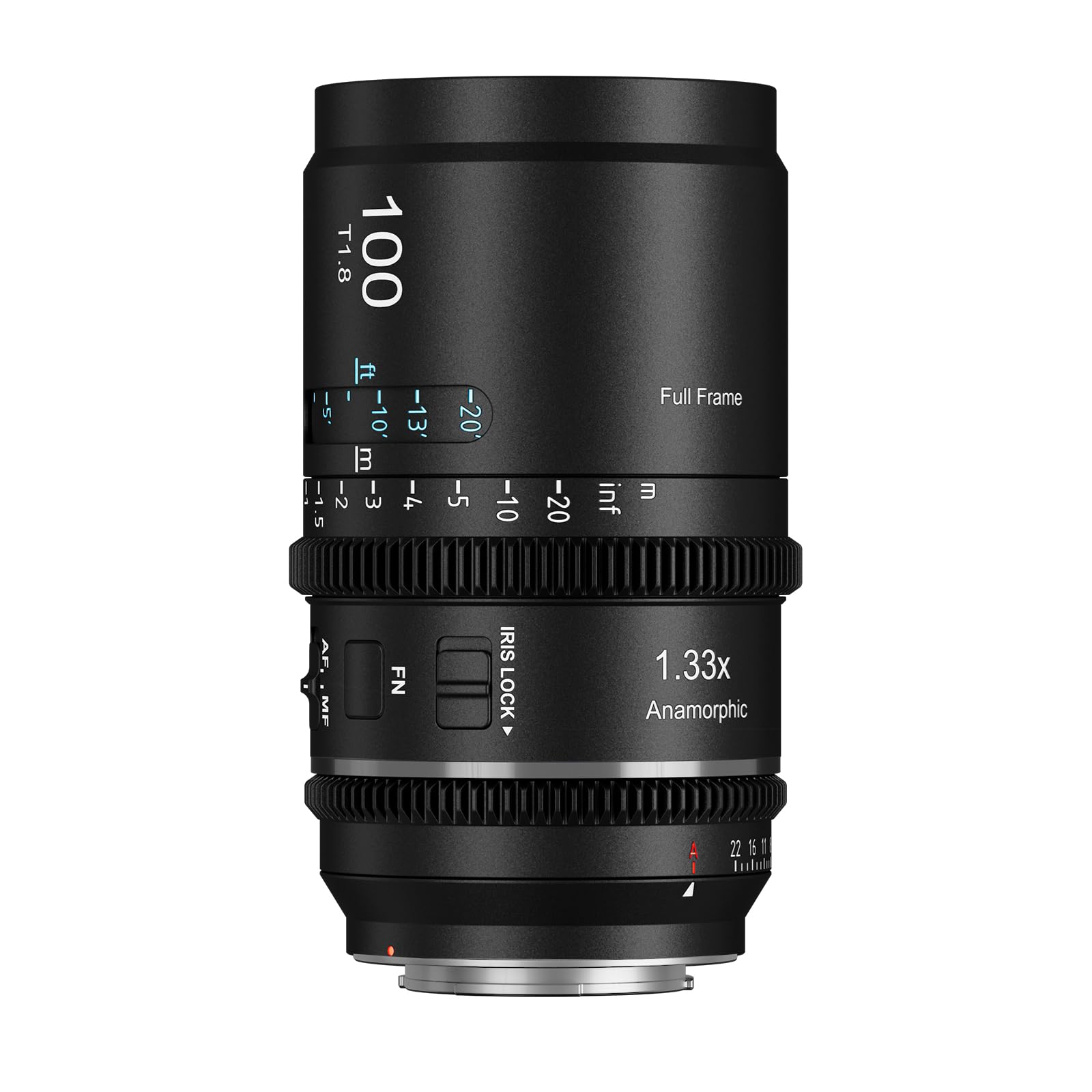 Astra 100mm T1.8 1.33X Anamorphic Prime Lens, Full-Frame Autofocus Cine Lens with Large Aperture for L-Mount Cameras, for S5, S9, S1R, S1H, fp L, fp, SL2 (Neutral Flare)