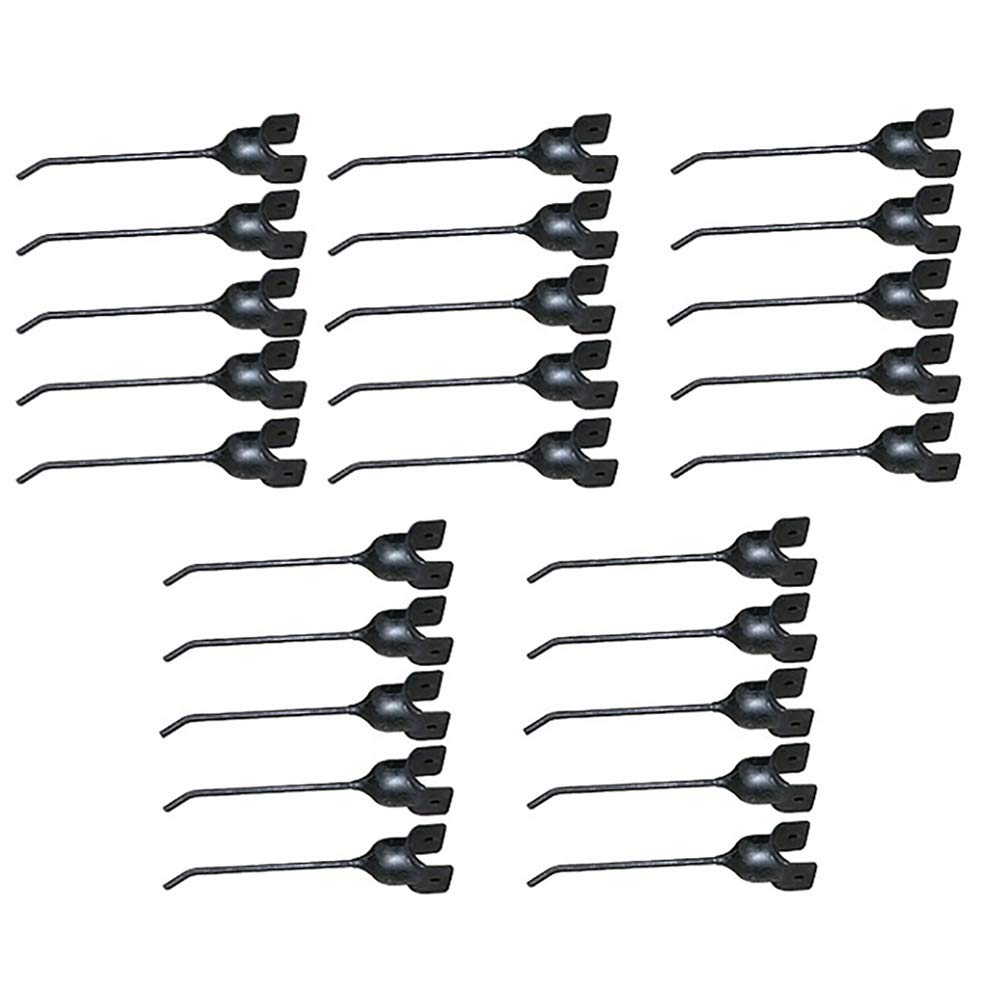 Amazon.com: AE47389 (25) Pack of Heavy Duty Rubber Mounted Rake Teeth Fits  John Deere 54 64 74 650 652 660 662 670 672 : Patio, Lawn & Garden