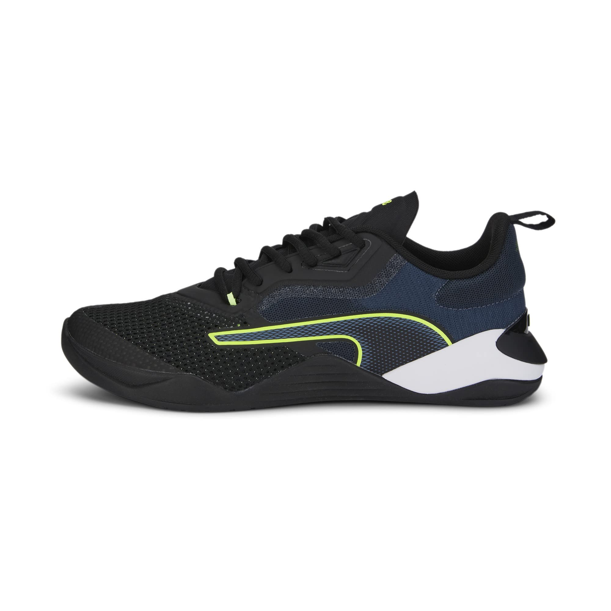 PUMA Fuse 2.0 mens Sneaker 44 EU Puma Black-evening Sky-lime Squeeze