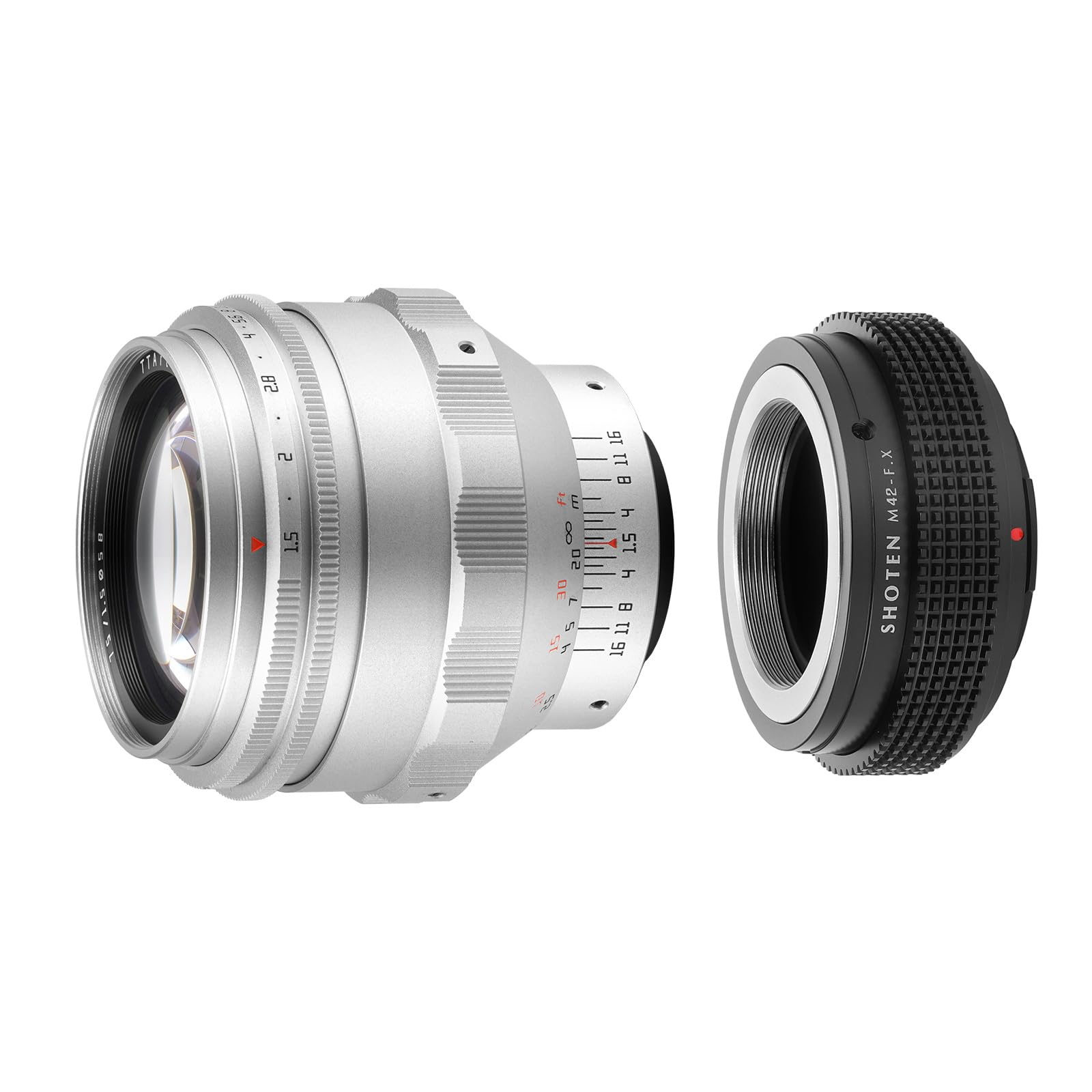 Amazon.co.jp: TTArtisan 75mm F1.5 M42マウント レンズ ぐるぐるボケ