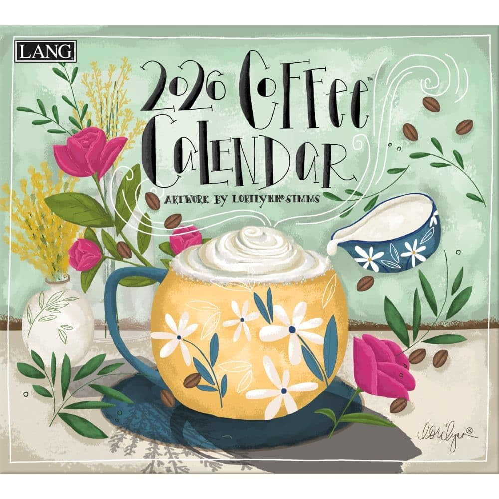 Amazon.com: Lang Coffee 2026 Wall Calendar – 12-Month Calendar