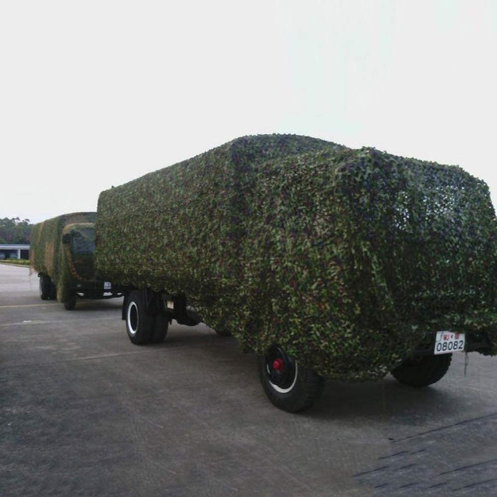 Red de Camuflaje Forestal de 4 m (10 × 13 pies), Red Militar de Camuflaje, Redes de protección Solar para Caza, Red de Camuflaje para Tiro y Acampada, Redes de Malla para Ciervos