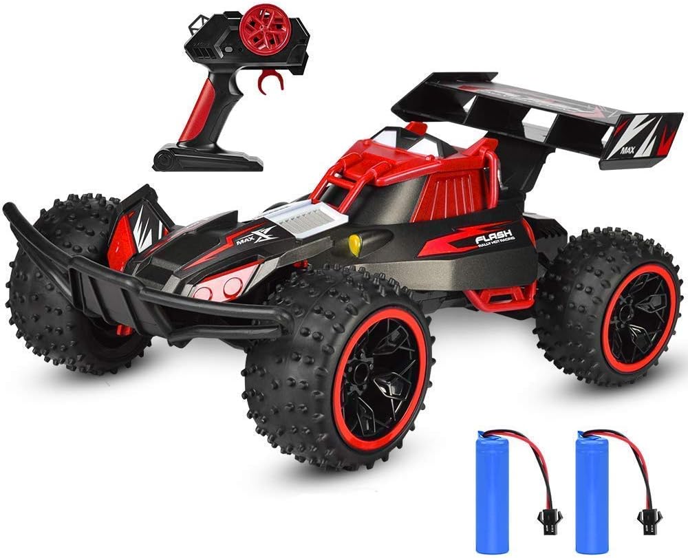 NQD Remote Control Car 2019 Updated 1:16 Scale 2.4Ghz Radio Remote 25Km/h All Terrain RC Car with Two Rechargeable Batteries Electric Toy Car for All Adults & Kids