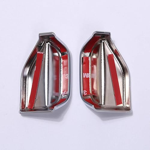 Miniatura 7 de YIWANG ABS cromo cinturones de seguridad cubierta ajuste 2 unids para Mercedes Benz CLA GLA B clase W117 auto accesorios