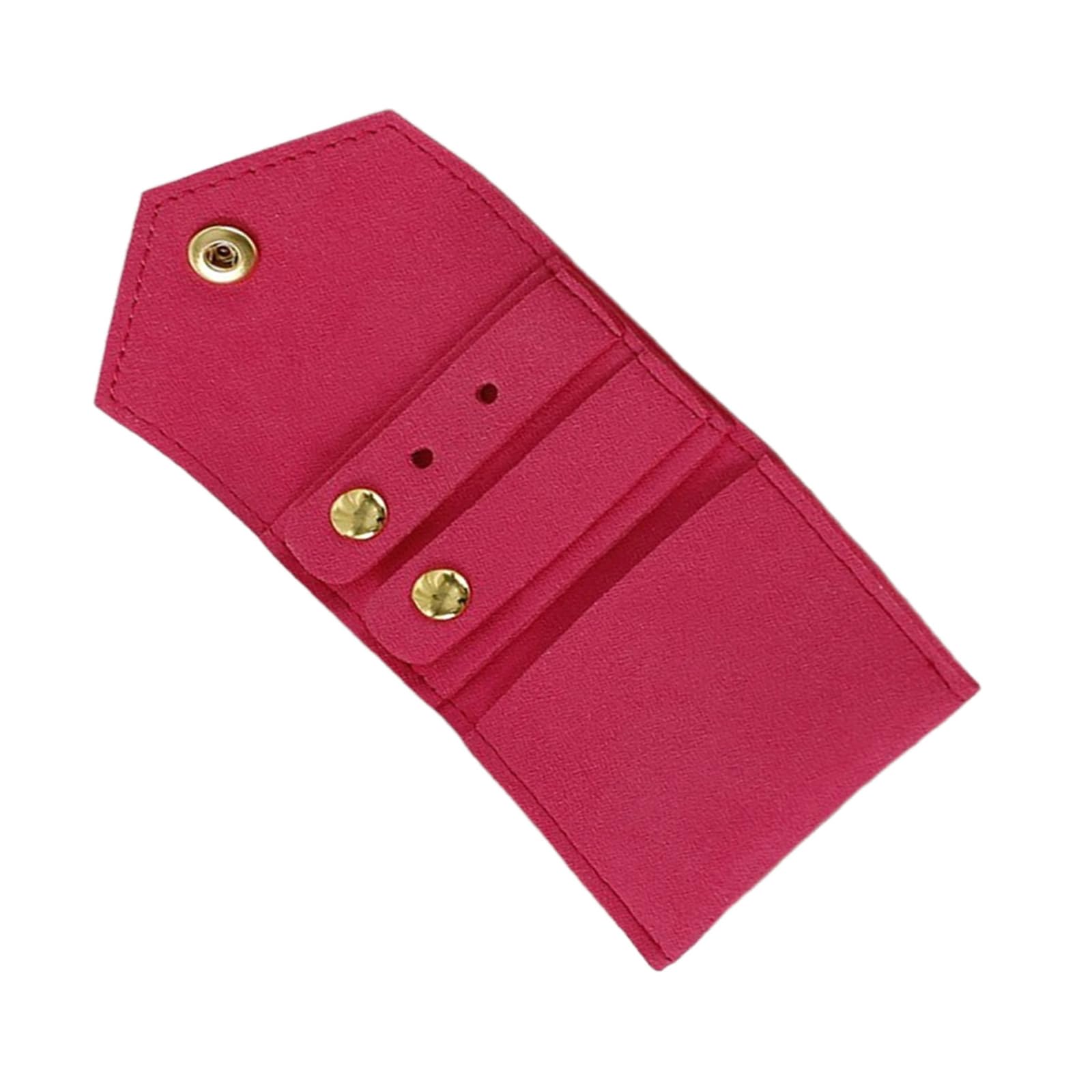 Compact Jewelry Organizer, Portable and Elegant Solution to Organize Necklaces, Bracelets and Earrings, Foldable Jewelry Case Bag, フリーサイズ