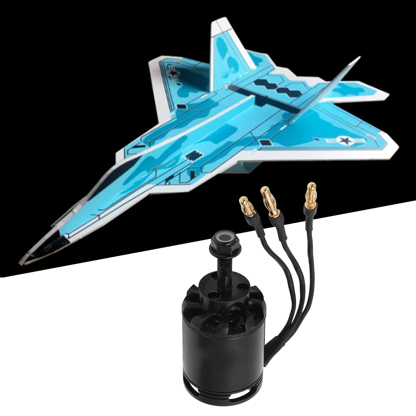 2825 700KV Bezszczotkowy silnik 12N14P 1100W 60A Bezszczotkowy silnik części silnika do RC Stałe skrzydło Drone (CW)