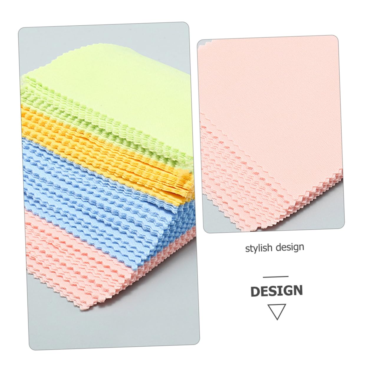 Healeved 400piezas Paquete De Paños De Microfibra Para Limpieza De Gafas Eficaz Para Pantallas y Lentes Compactos y Portátiles Para Uso Diario Limpieza De Huellas y Polvo