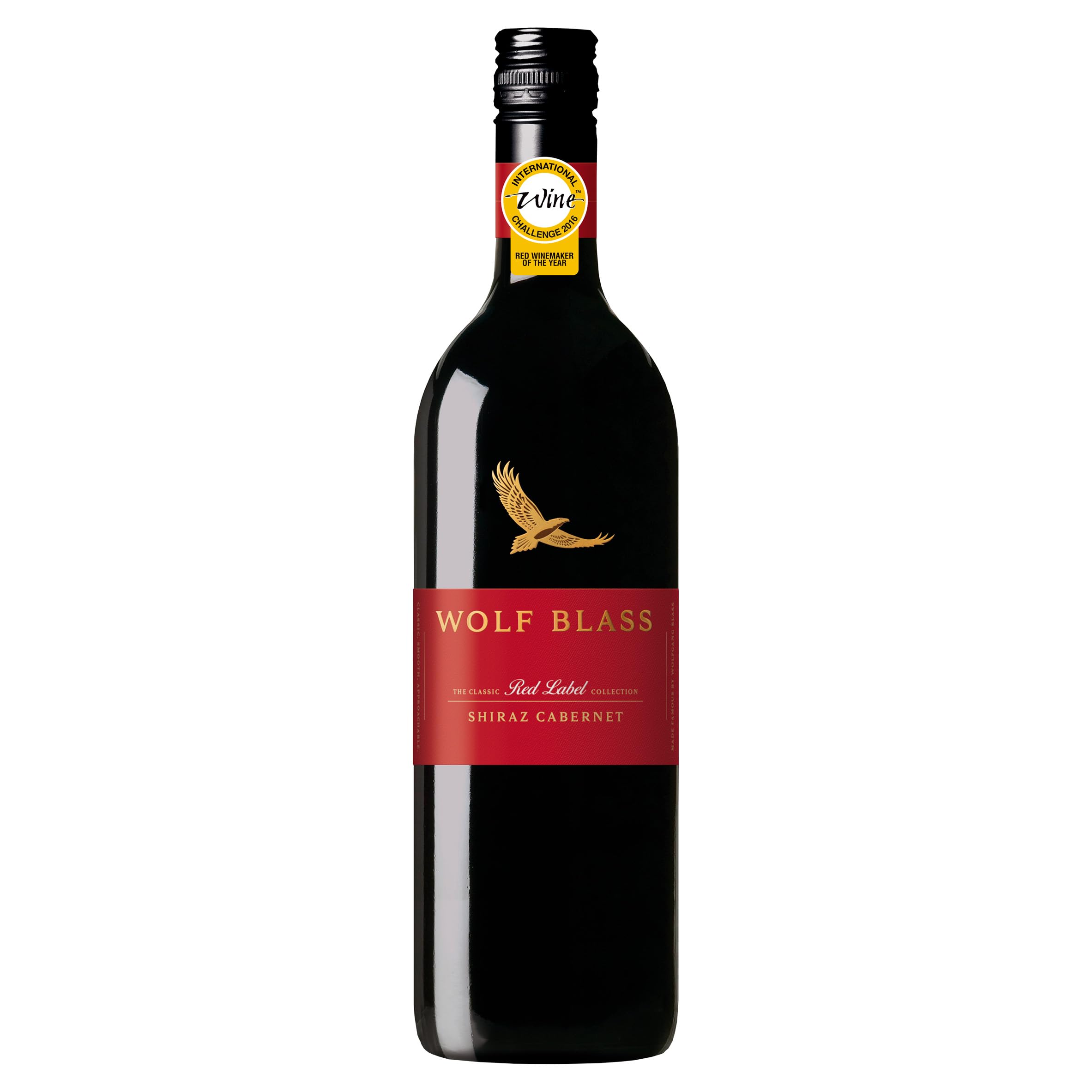 Wolf Blass Red Label Shiraz Cabernet Red Wine, 75cl