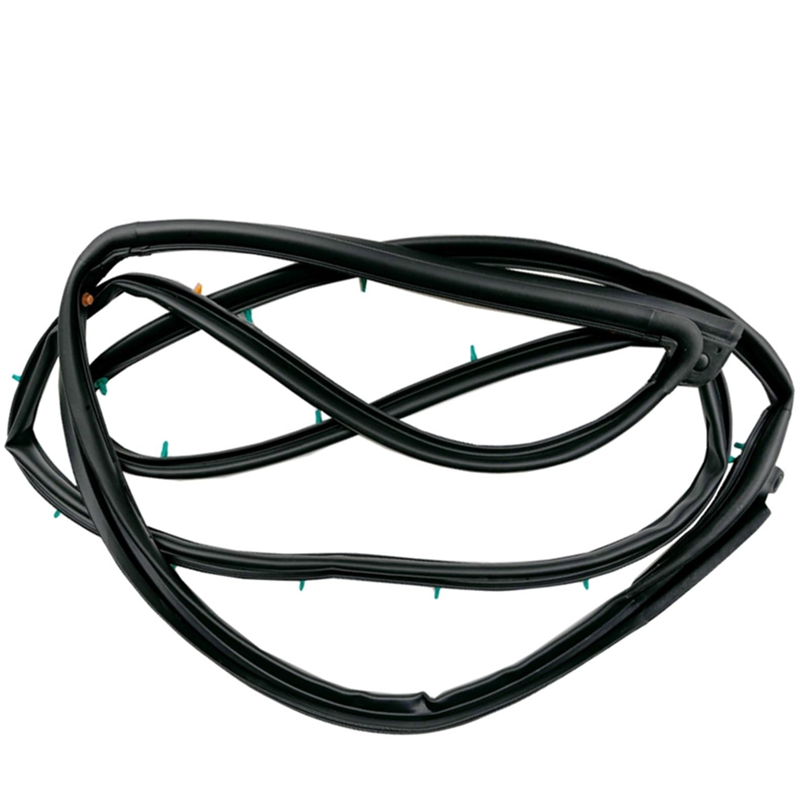 Vamhhx One Color Car Rubber Sealing Strips For Hyundai For Veloster 2012-2017- Car Replacement Parts 82130-2V000 82140-2V000 Front Door Side Weatherstrip Car Door Rubber Seal
