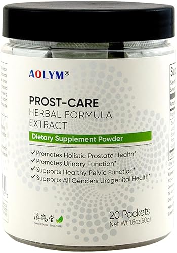 Prost-Care Multi Target - Fórmula herbaria natural de 4000 mg, mejora el flujo urinario saludable, promueve el bienestar pélvico y la función