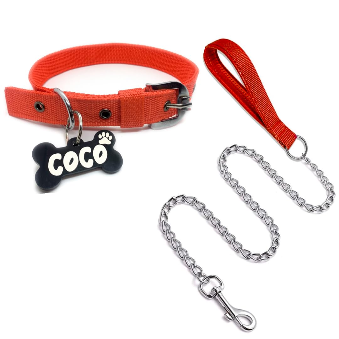See full amazon price history chart for PAWPRO HANDMADE Personalized Name Tag Id Dog Collar And Leash Set For Dogs Of From Large To Small Puppies (Medium, Red),20 cm PAWPRO HANDMADE Personalized Name Tag Id Dog Collar And Leash Set For Dogs Of From Large To Small Puppies (Medium, Red),20 cm (B0CXJF2DG6) Amazon Price History, Amazon Price Tracker