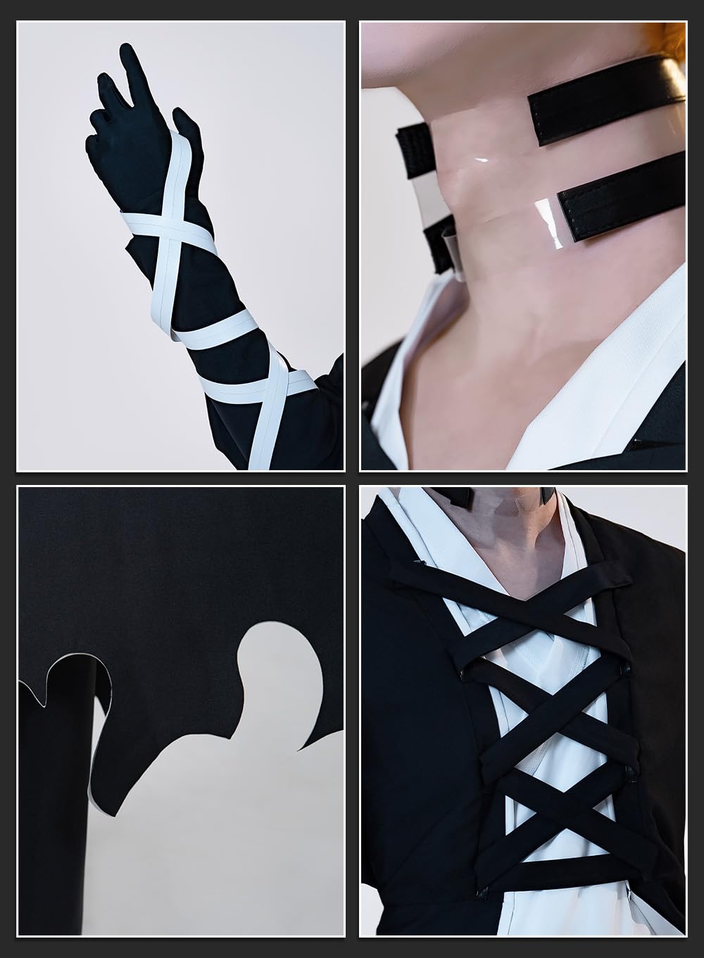 OSIAS Hombres Anime Upgraded Kurosaki Ichigo Disfraz de Cosplay