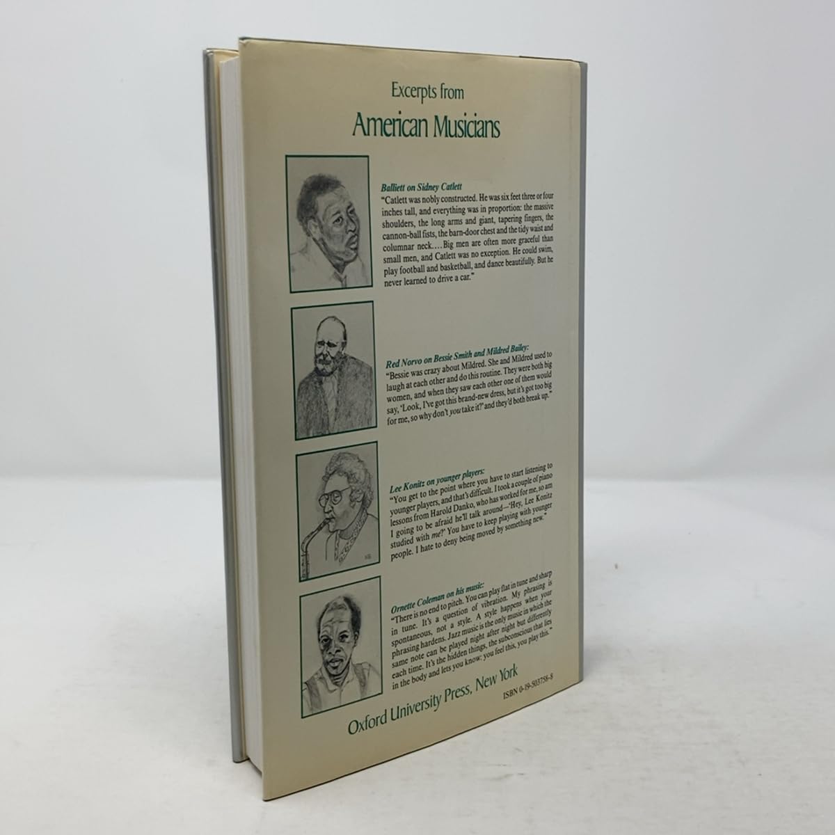 American Musicians: Fifty-Six Portraits in Jazz