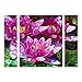Trademark Fine Art Triumvirate by Mandy Budan, Three Piece Panel Set