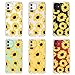 MOSNOVO Case for Phone Sunflowers